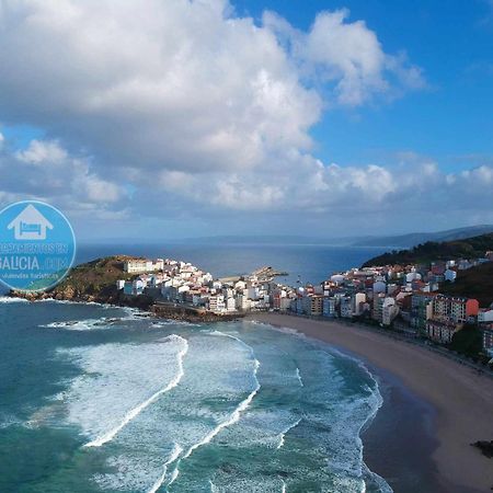 Ag Apartamento Nordes Malpica Primera Linea Playa Exterior foto