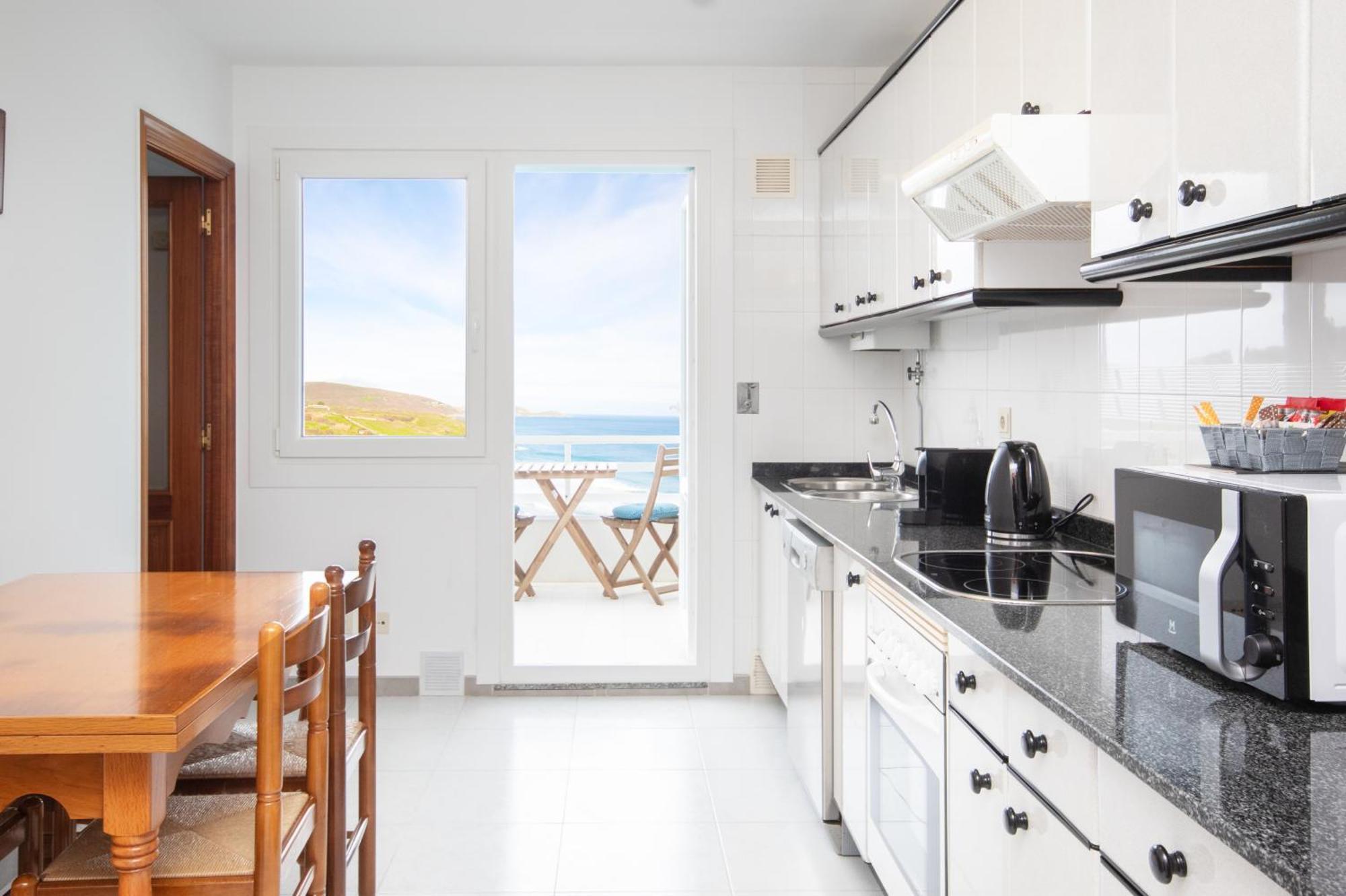 Ag Apartamento Nordes Malpica Primera Linea Playa Exterior foto