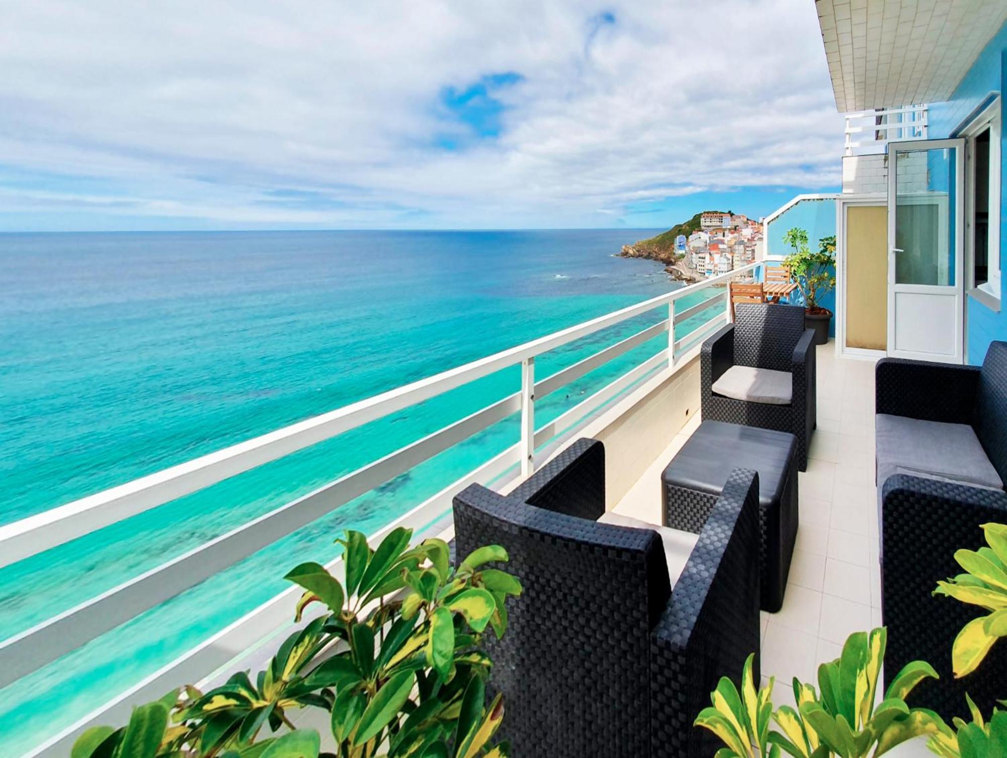 Ag Apartamento Nordes Malpica Primera Linea Playa Exterior foto